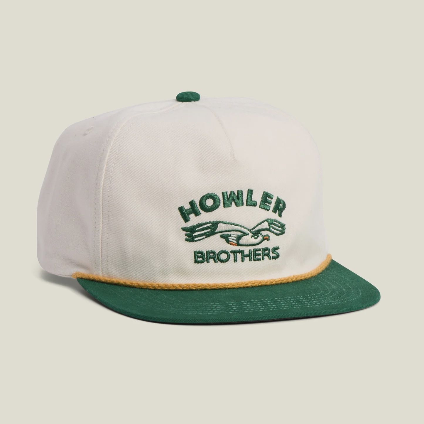 Seagull Snapback, Color: White Green