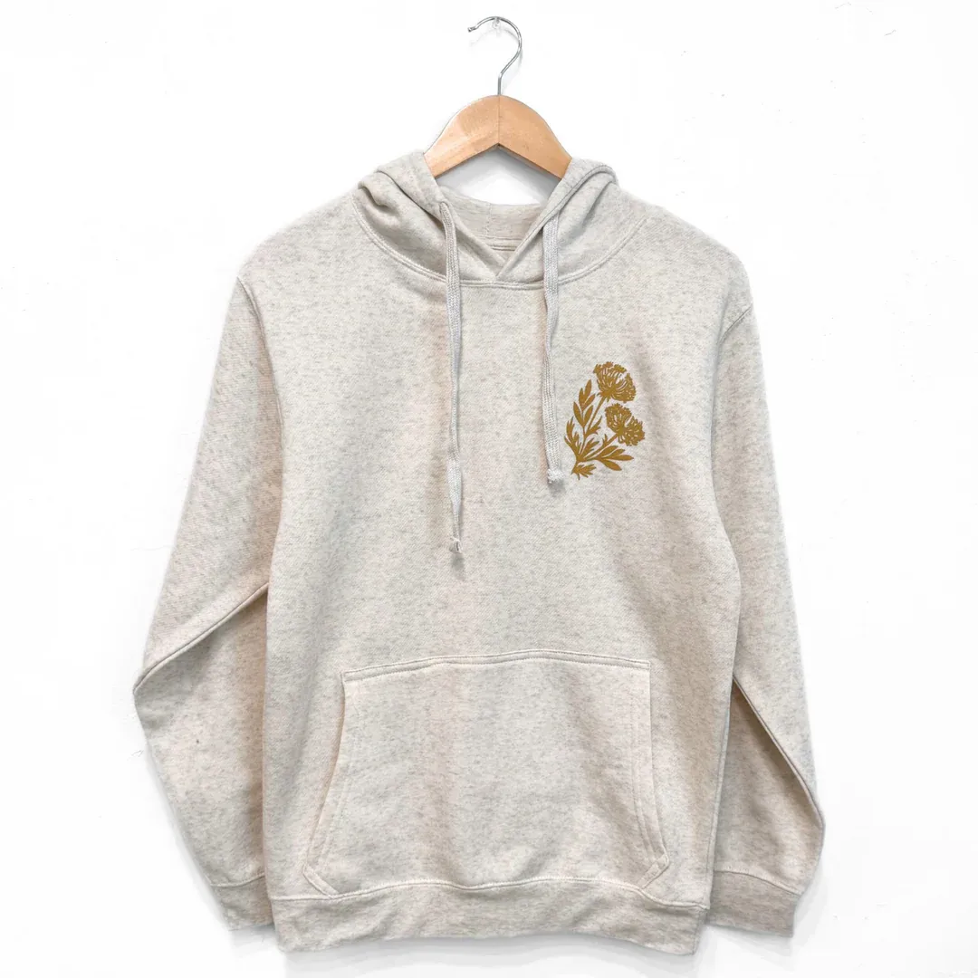 Wild Field Hoodie, Color: Heather Natural, Size: S