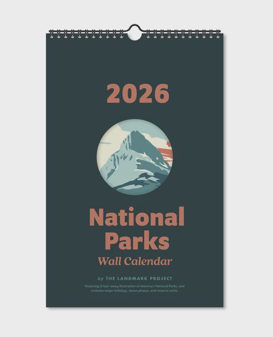 2026 National Parks Calendar