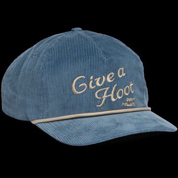 Give A Hoot 5-Panel Hat, Color: Frost