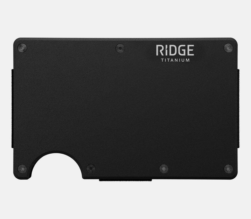 Ridge Wallet - Leather Strap