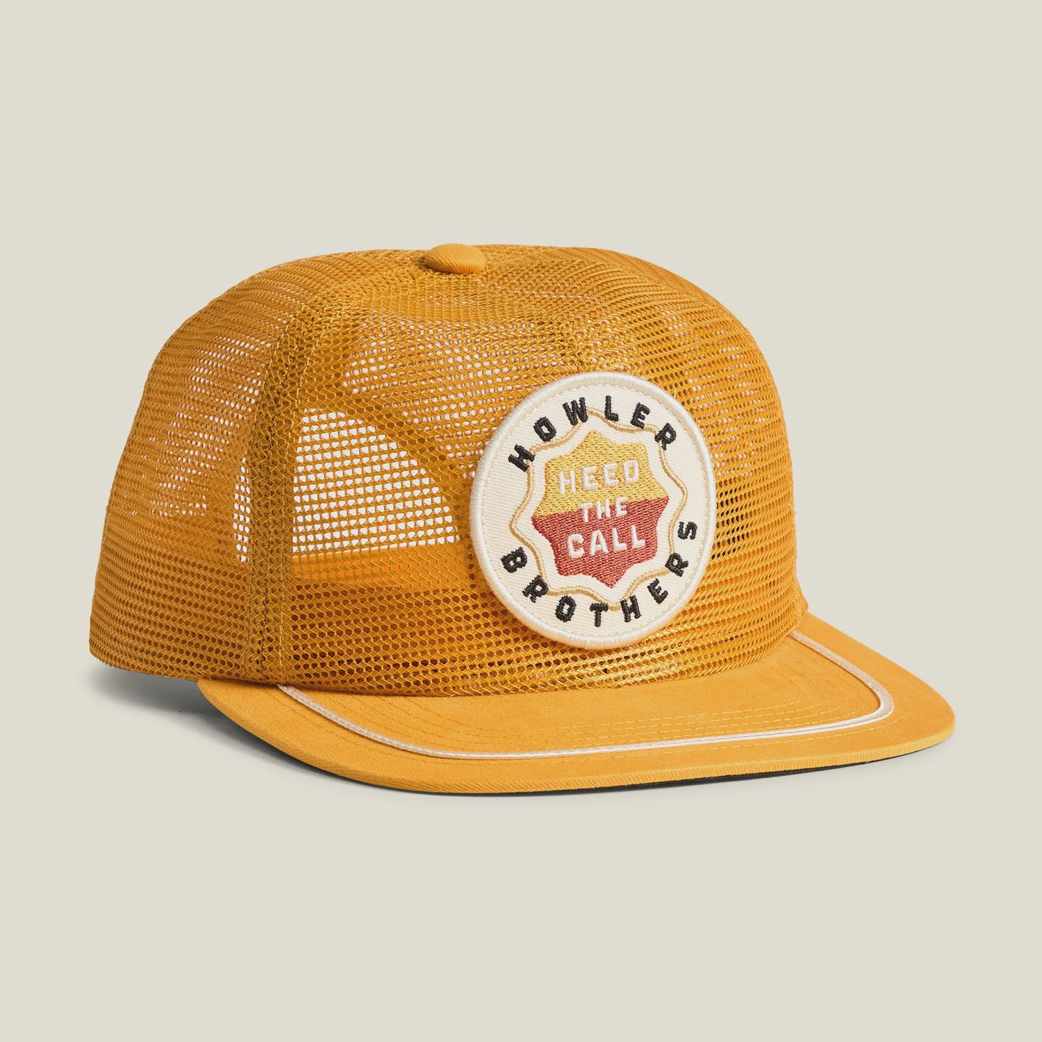 Farm Team Unstructured Snapback Hat, Color: Gold