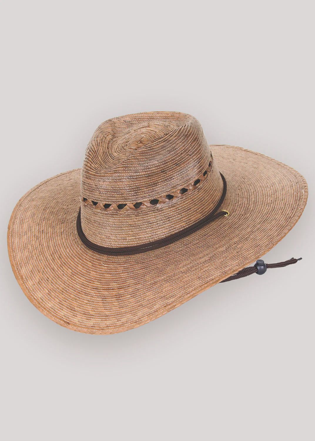 Gardener Lattice Straw Hat, Size: S/M