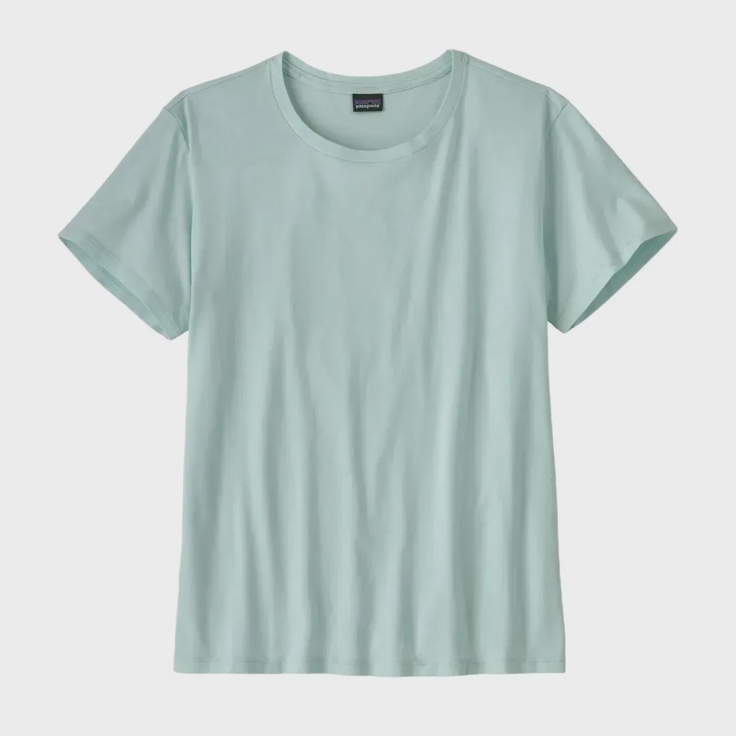 Regenerative Organic Certified Cotton Tee, Color: Wispy Green, Size: L