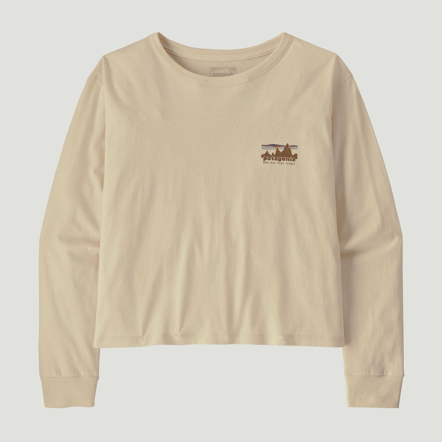 Long-Sleeved &#39;73 Skyline Easy-Cut Organic Shirt