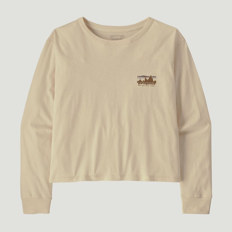 Long-Sleeved &#39;73 Skyline Easy-Cut Organic Shirt