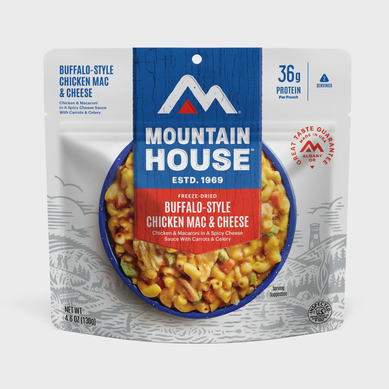 Mountain House Buffalo Style Chicken Mac &amp; Cheese