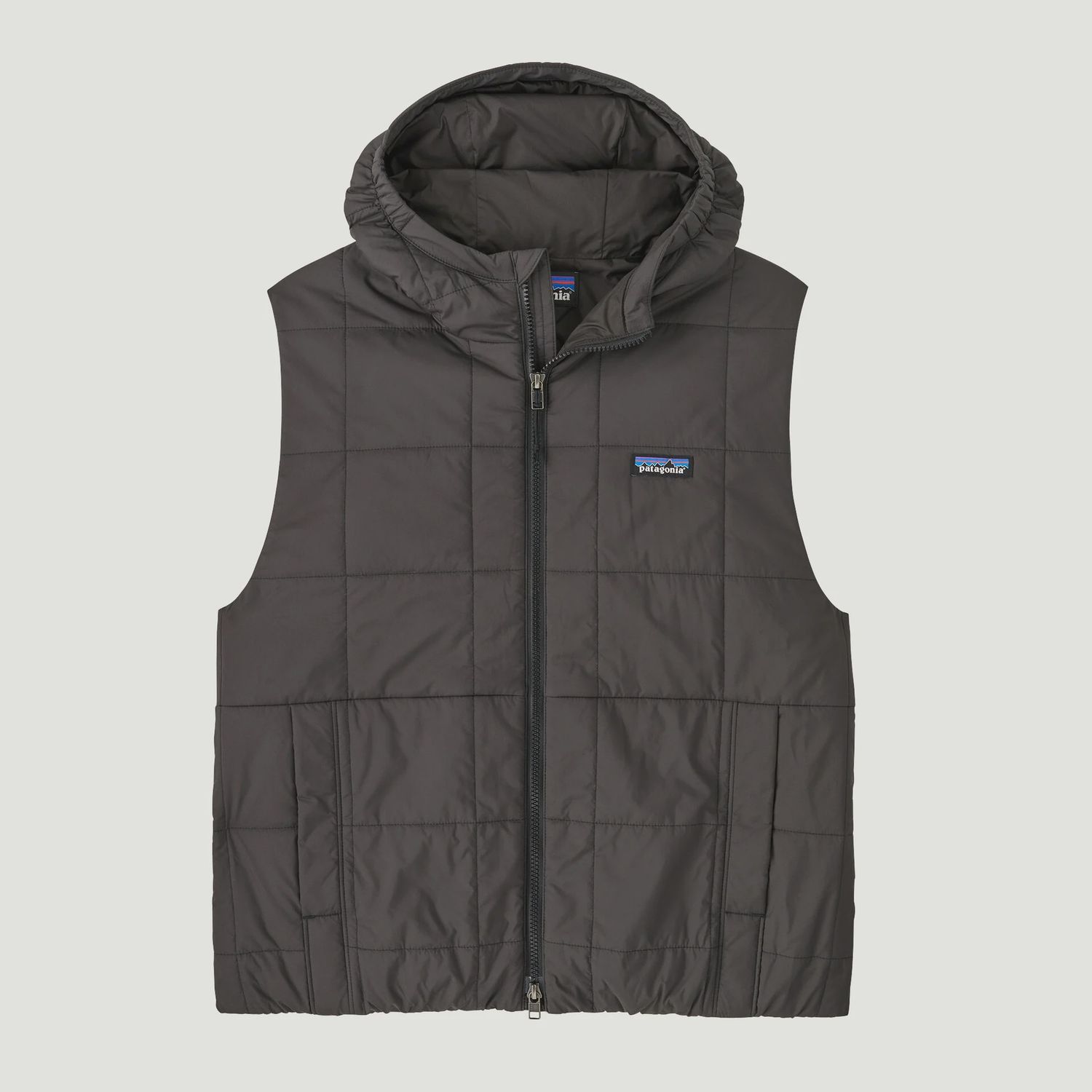 Light Gust Hooded Vest, Color: Black, Size: S