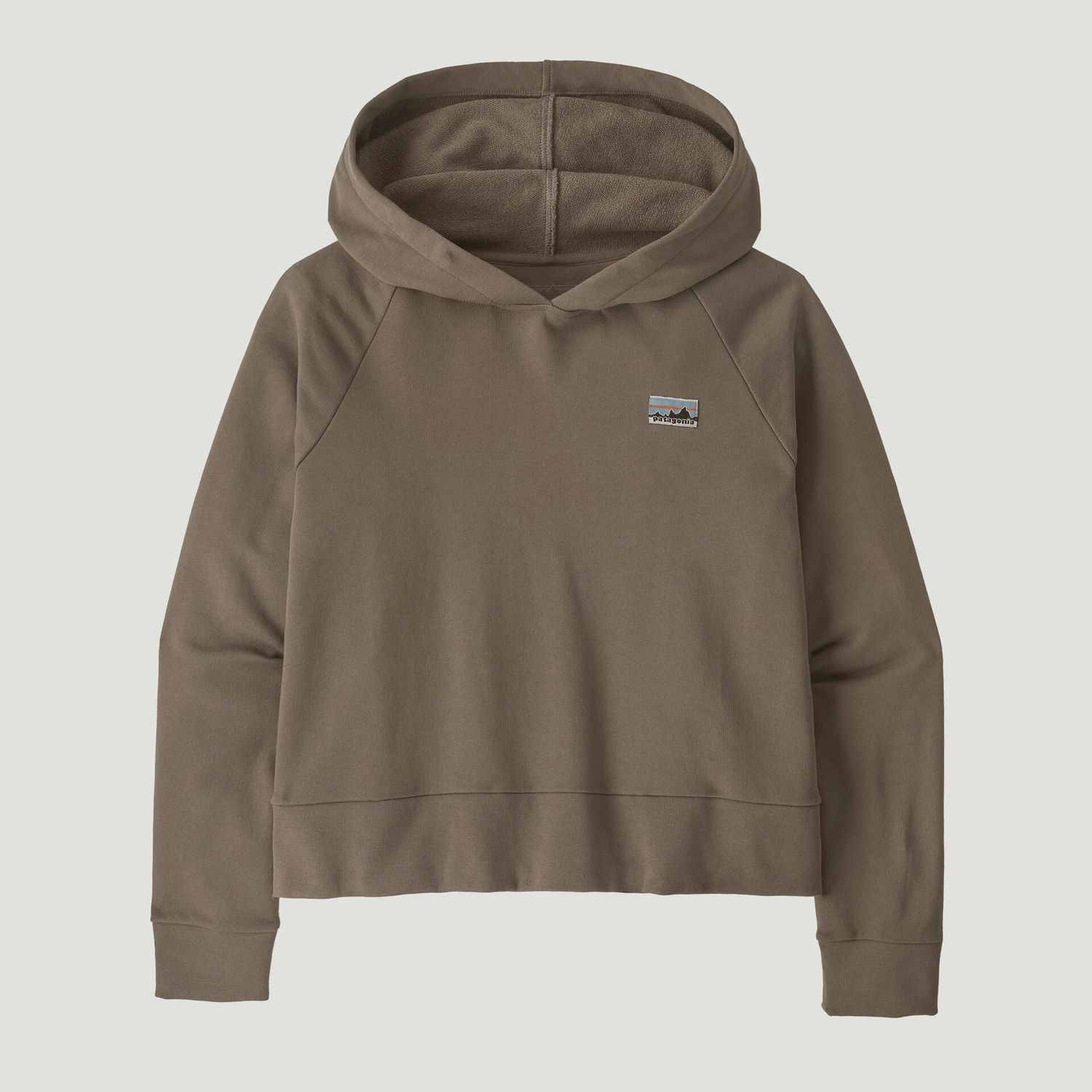 Regenerative Organic Certified Cotton Essential Hoody, Color: Marlow Brown, Size: S