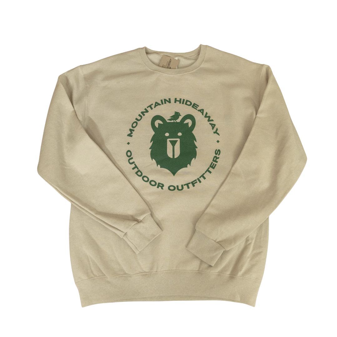 MH Bear Sweatshirt, Color: Sandstone, Size: M