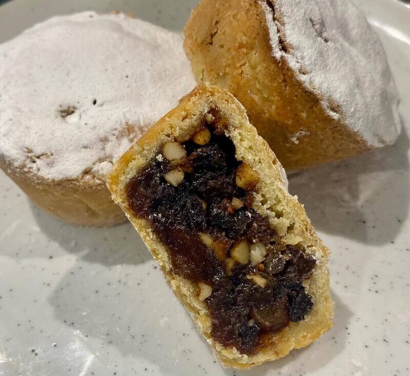 Dublicious Generous Mince Pies   - Great Taste 1 Gold Star 2019 - BOX of 12 -  100g Each