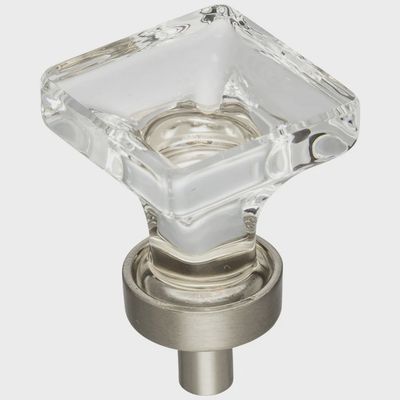Harlow Square Glass Cabinet Knob