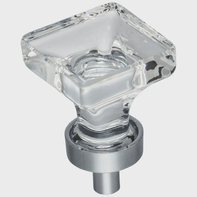 Harlow Square Glass Cabinet Knob