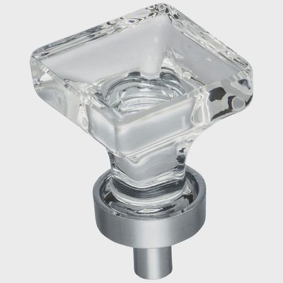 Harlow Square Glass Cabinet Knob