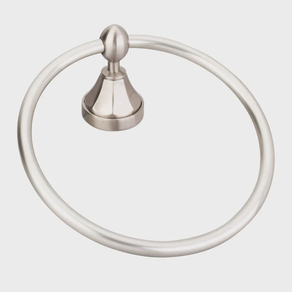 Newbury Towel Ring, Finish: Satin Nickel