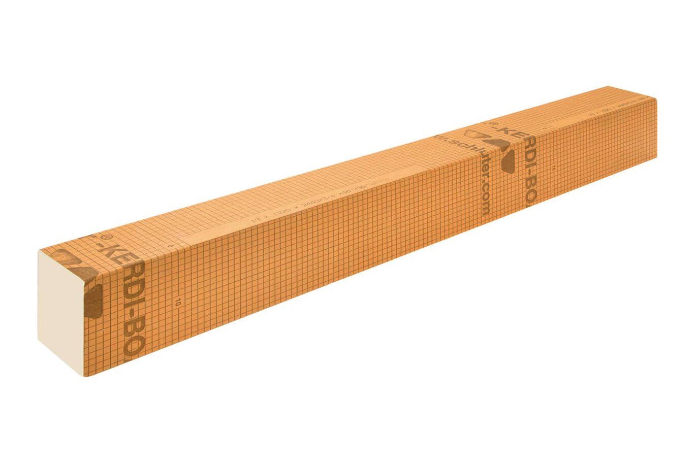 Prefabricated waterproof shower curb, Size: 38&quot; X 6&quot; X 4-1/2&quot;