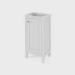 18&quot; Chatham Vanity, Finish: White