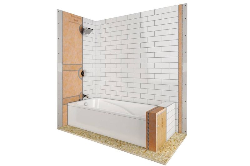 Complete bathtub surround kit