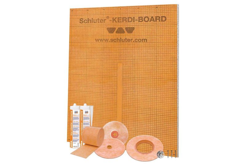 Complete bathtub and shower base surround kit