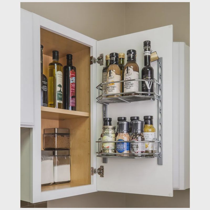 Wire Door Mounted Tray System