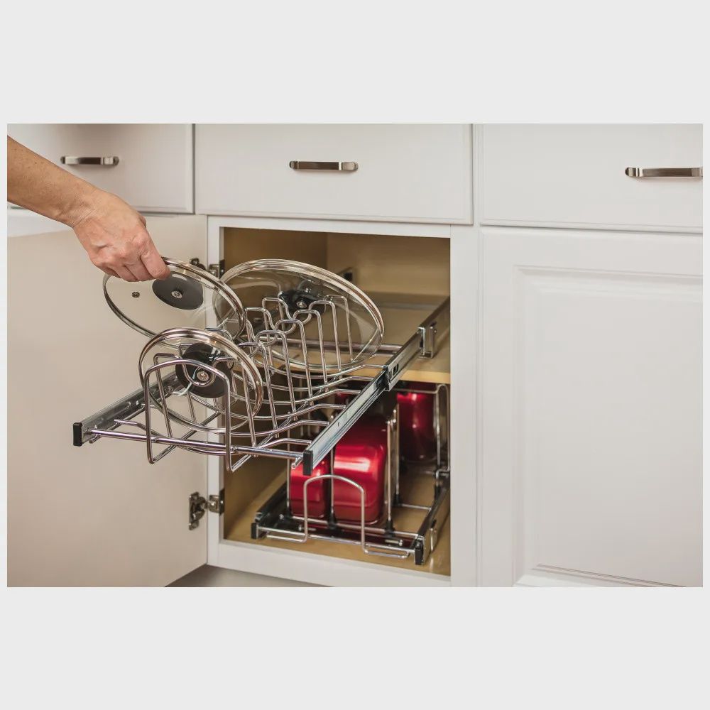 Wire Cookware Lid Pullout
