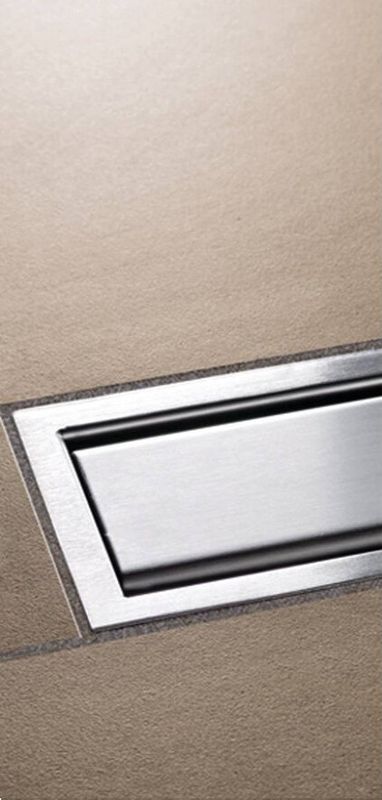 KERDI-LINE 3/4&quot; FRAME GRATE -Solid Grate