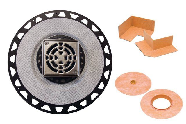 Kerdi-Drain 2&quot;/Classic 4&quot; Stainless Steel