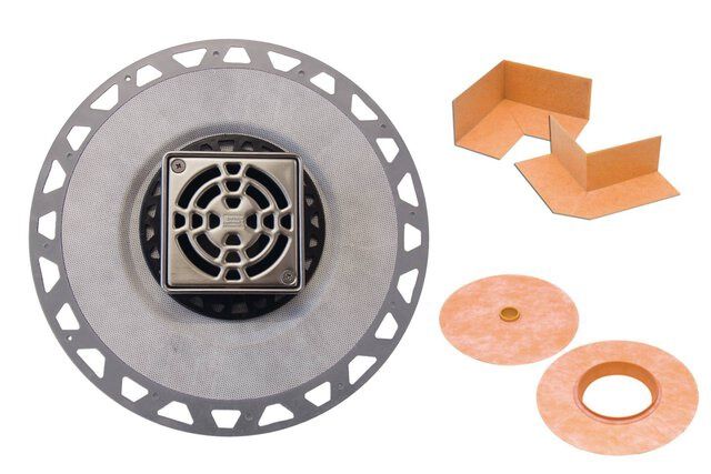 Kerdi-Drain 2"/Classic 4" Stainless Steel