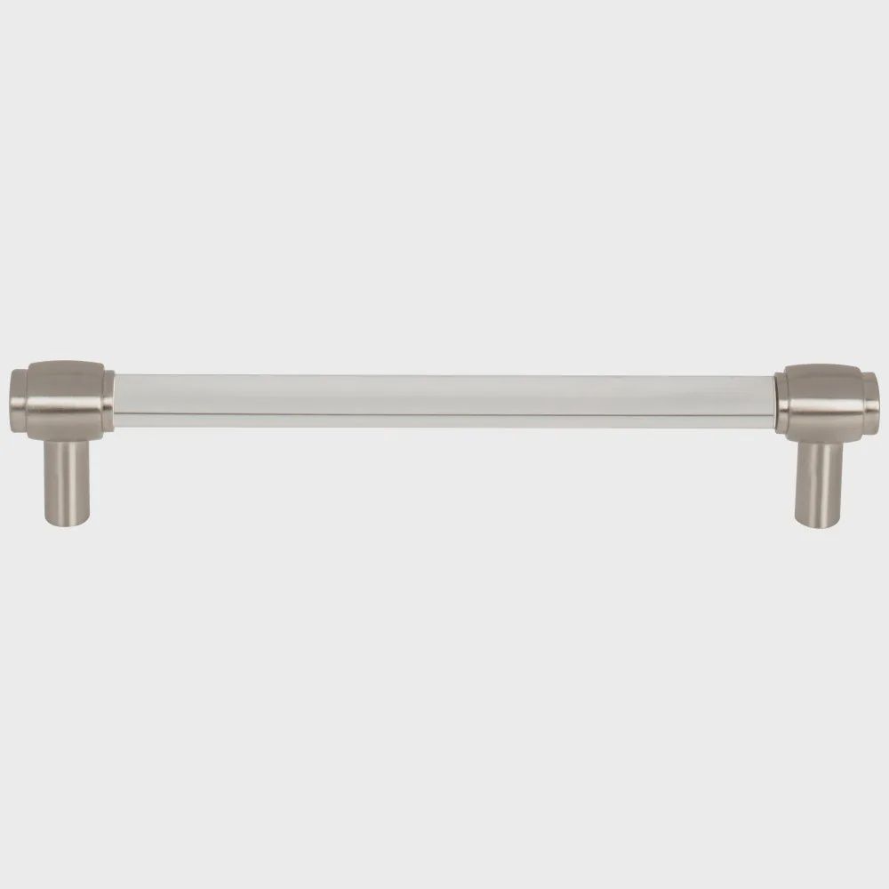 Carmen Cabinet Bar Pull, Finish: Satin Nickel, Size: 96mm