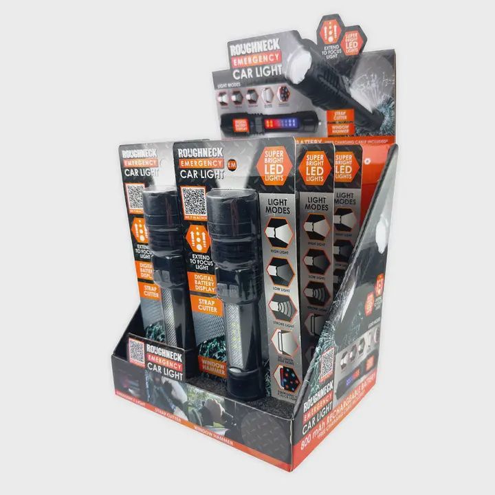 Emergency Rechargeable LED Flashlight Multi Tool