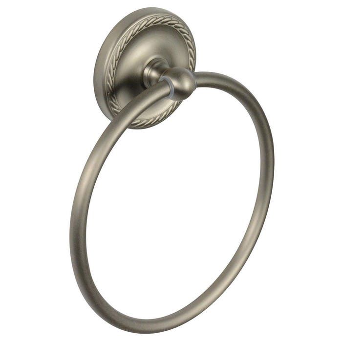 Towel Ring Satin Nickel
