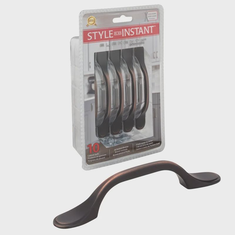 3&quot; Center-to-Center Kenner Packaged Cabinet Pull