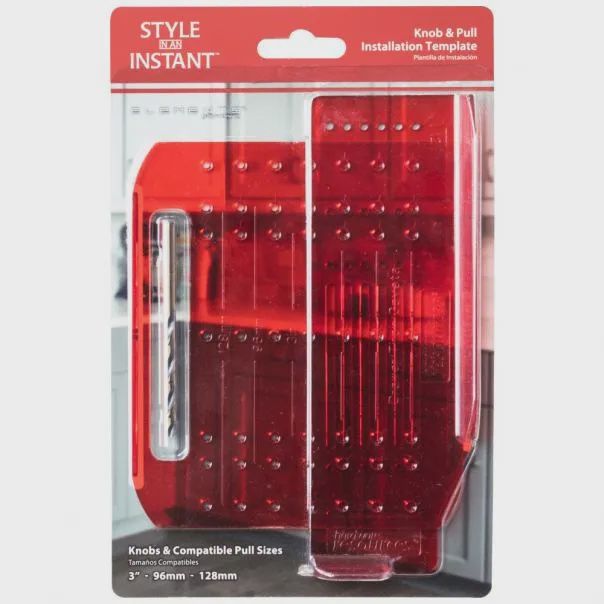 Packaged Drill Template With 3/16&quot;Drill Bit
