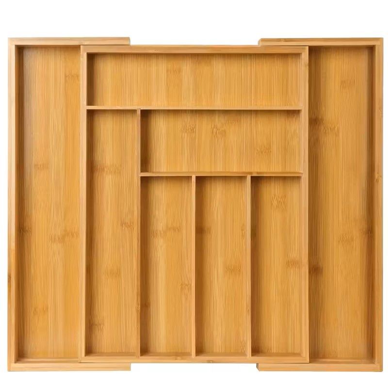 Bamboo Expandable Drawer Organizer