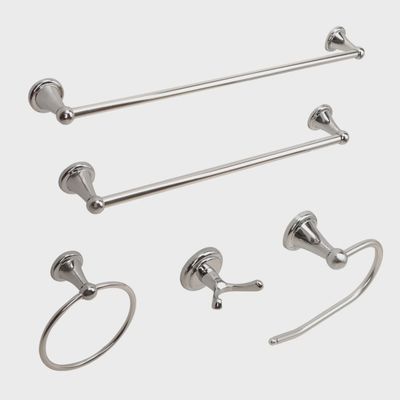 5 Piece Chrome Bathroom Hardware Set
