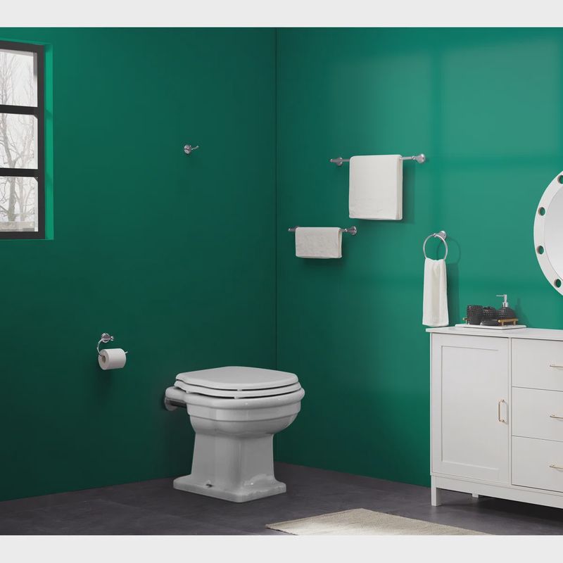 5 Piece Chrome Bathroom Hardware Set