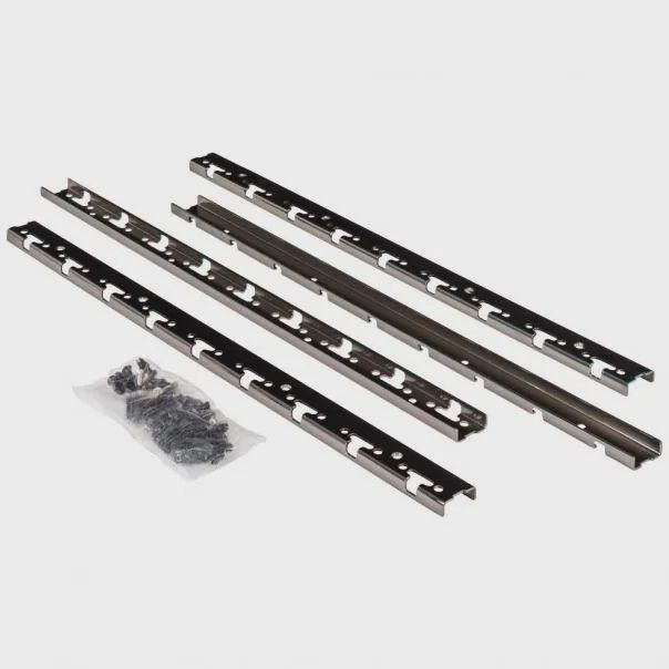 Storage with Style Metal Pilaster Set For Pullout Baskets