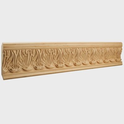 7/8" D x 4-3/4" Acanthus Hand Carved Moulding
