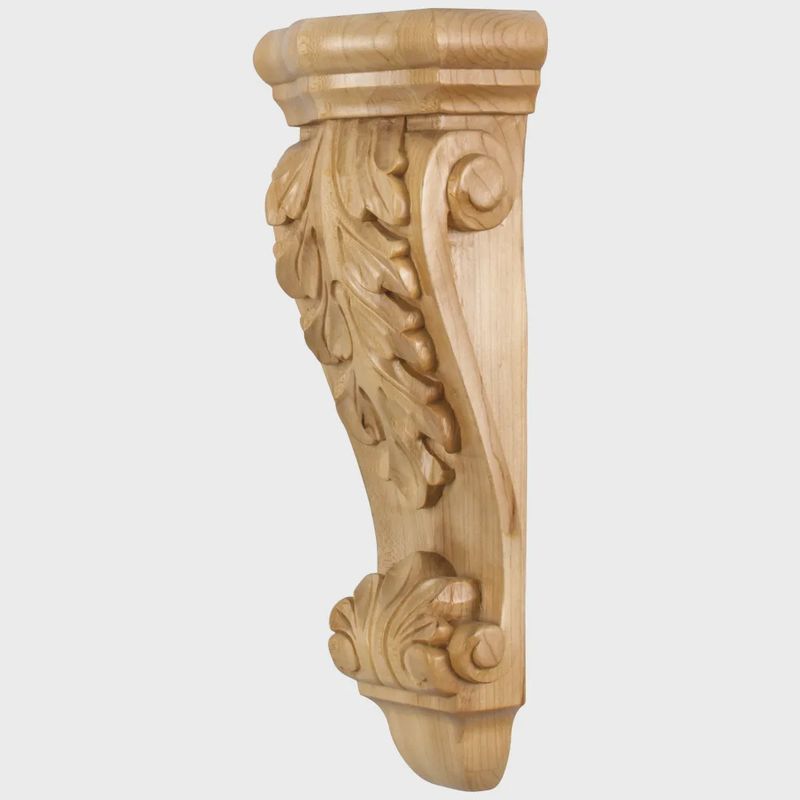 Low-profile Acanthus Corbel