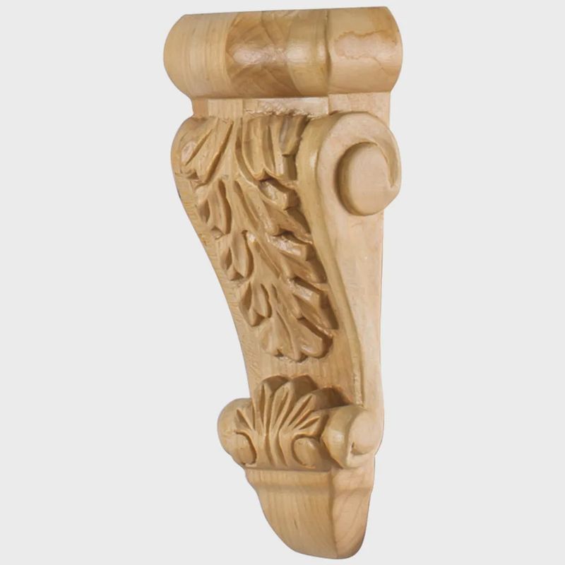 Low-profile Acanthus Corbel