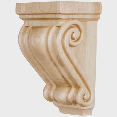 Square Scrolled Corbel