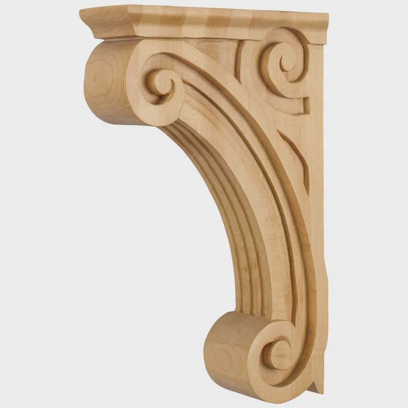 Fluted Acanthus Corbel