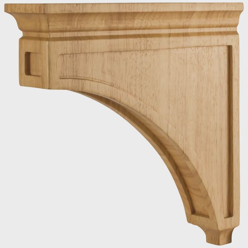 Mission Style Bar Bracket Corbel
