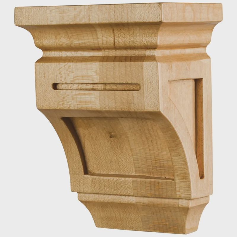 Mission Style Bar Bracket Corbel