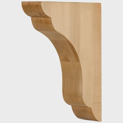 Scalloped End Corbel