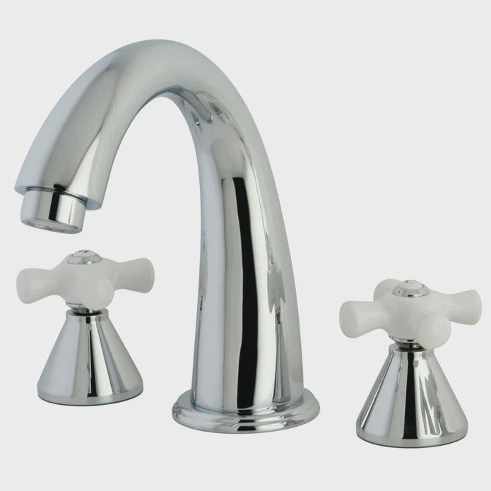 Heritage Polished Chrome Bath Set