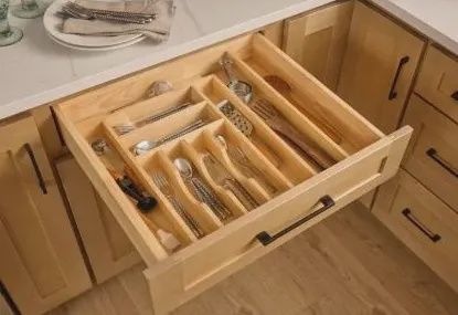 Adjustable SLIMLINE™ Cutlery Drop-In Drawer Insert