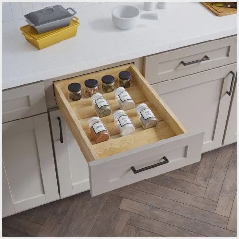 Spice Tray Drop-In Drawer Insert