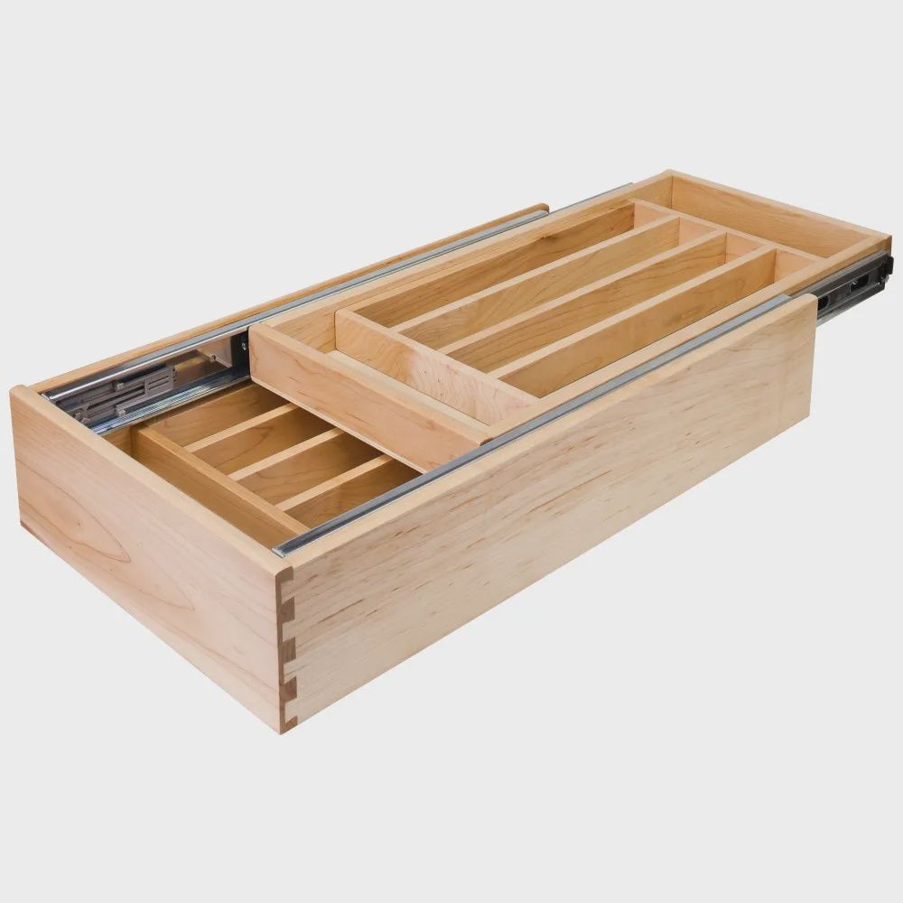 Double Cutlery Drawer, WIDTH: 11-1/2"