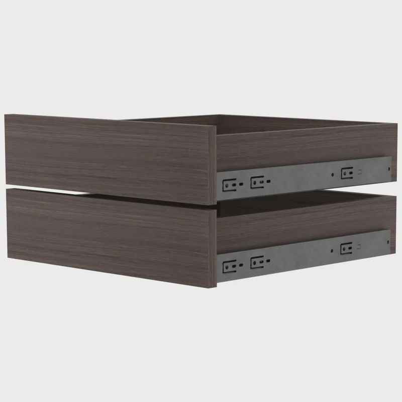 Small Drawer Box, 2‑Pack, 4"H x 20"D